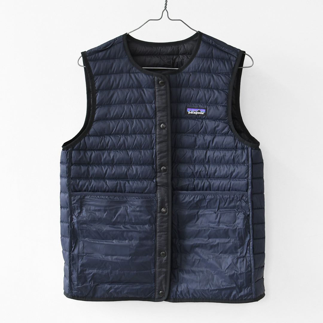 Patagonia [パタゴニア正規代理店] W's LW Reversible Down Sweater Vest [31920] ウィメンズ・ライトウェイト・リバーシブル・ダウン・セーター・ベスト・LADY'S [2026AW]