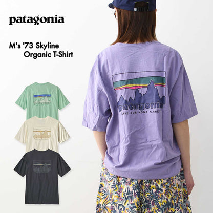 Patagonia [パタゴニア正規代理店] M's '73 Skyline Organic T-Shirt [37534] メンズ・'73 スカイライン・オーガニック・Tシャツ・MEN'S [2025SS]
