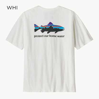 Patagonia [パタゴニア正規代理店] M's Home Water Trout Organic T-Shirt [37547] メンズ・ホーム・ウォーター・トラウト・オーガニック・Tシャツ・半袖Tシャツ・MEN'S [2025SS]