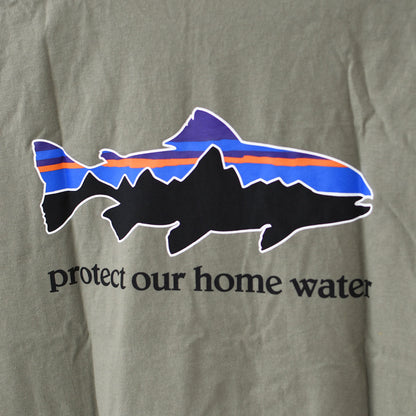Patagonia [パタゴニア正規代理店] M's Home Water Trout Organic T-Shirt [37547] メンズ・ホーム・ウォーター・トラウト・オーガニック・Tシャツ・半袖Tシャツ・MEN'S [2025SS]