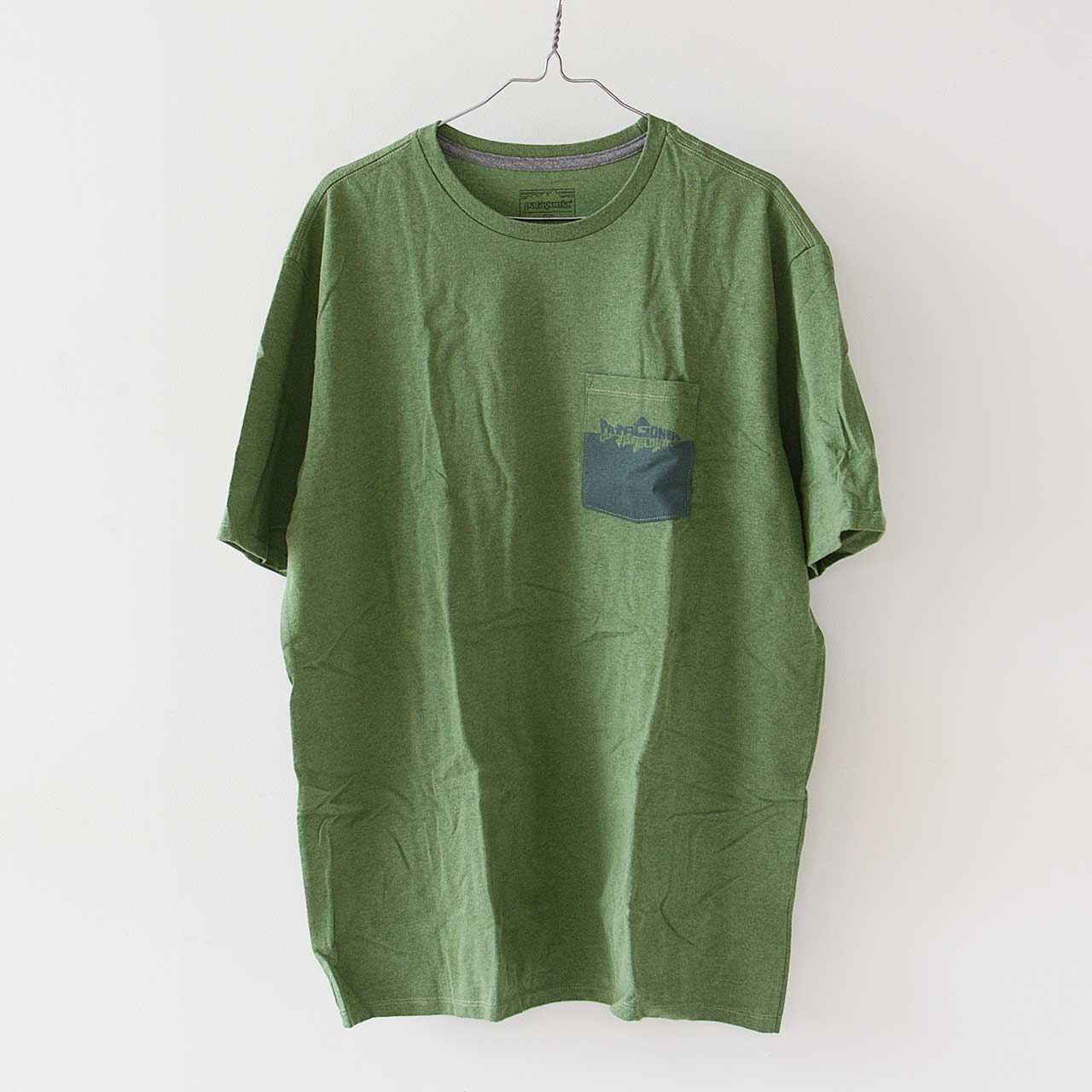 Patagonia [パタゴニア正規代理店] M's Wild Waterline Pocket Responsibili-Tee [37549] メンズ・ワイルド・ウォーターライン・ポケット・レスポンシビリティー [2024AW]