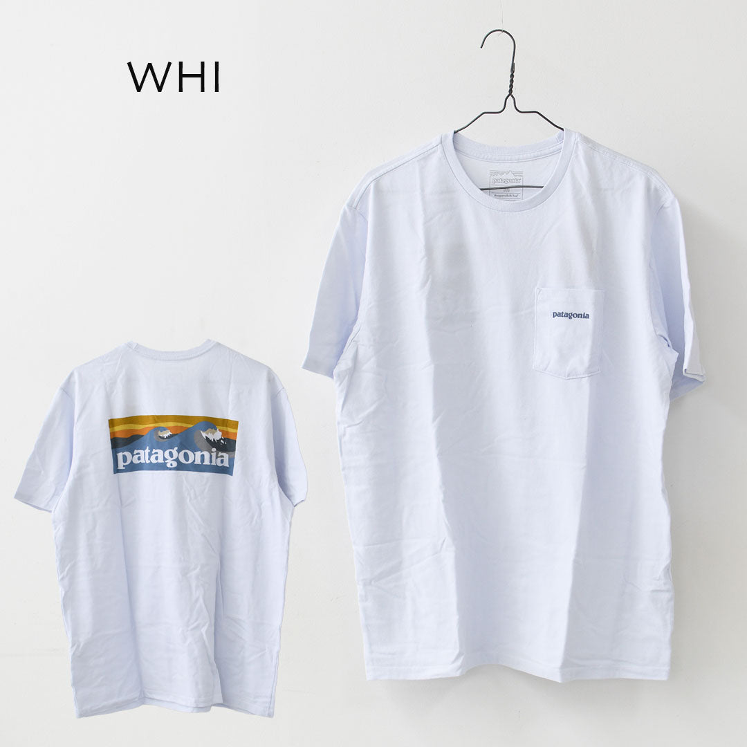 Patagonia [パタゴニア正規代理店] M's Boardshort Logo Pocket Responsibili-Tee [37655] メンズ・ボードショーツ・ロゴ・ポケット・レスポンシビリティー・半袖・Tシャツ・MEN'S [2026SS]
