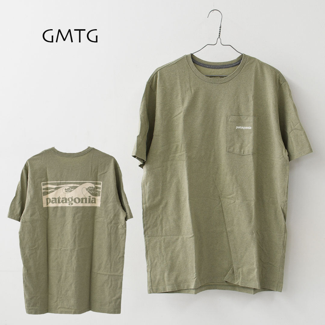 Patagonia [パタゴニア正規代理店] M's Boardshort Logo Pocket Responsibili-Tee [37655] メンズ・ボードショーツ・ロゴ・ポケット・レスポンシビリティー・半袖・Tシャツ・MEN'S [2026SS]