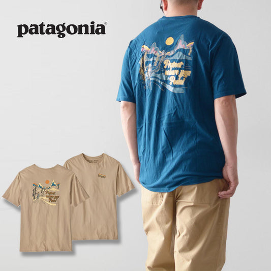 Patagonia [パタゴニア正規代理店] M's Protect Pedal Organic T-Shirt [37670-23] メンズ・プロテクト・ペダル・オーガニック・Tシャツ [2023SS]