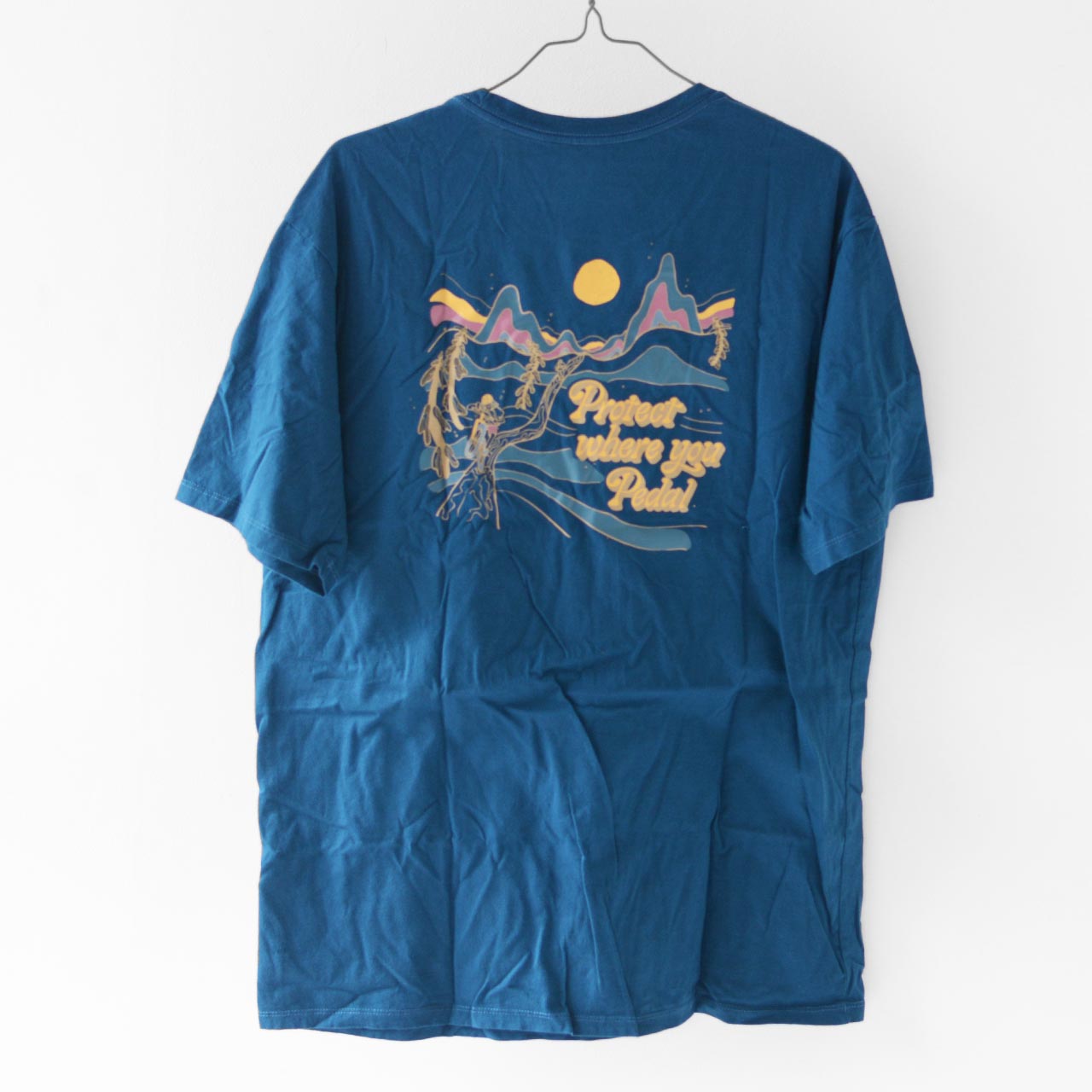 Patagonia [パタゴニア正規代理店] M's Protect Pedal Organic T-Shirt [37670-23] メンズ・プロテクト・ペダル・オーガニック・Tシャツ [2023SS]