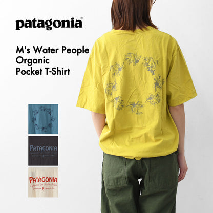 Patagonia [パタゴニア正規代理店] M's Water People Organic Pocket T-Shirt [37734] メンズ・ウォーター・ピープル・オーガニック・ポケット・Tシャツ・MEN'S [2025SS]