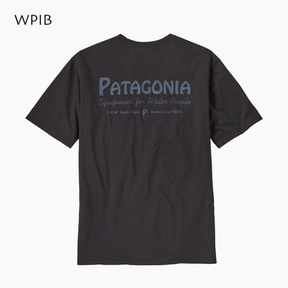 Patagonia [パタゴニア正規代理店] M's Water People Organic Pocket T-Shirt [37734] メンズ・ウォーター・ピープル・オーガニック・ポケット・Tシャツ・MEN'S [2025SS]