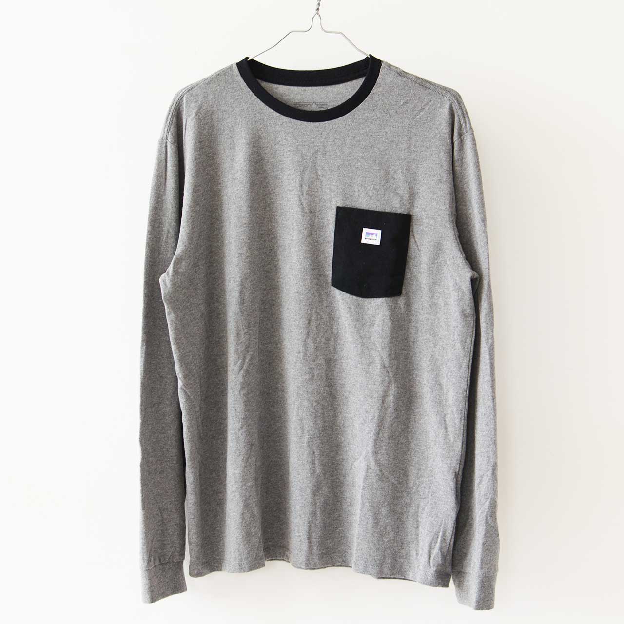 Patagonia [パタゴニア正規代理店] L/S Shop Sticker Pocket Responsibili-Tee [37763] ロングスリーブ・ショップ・ステッカー・ポケット・レスポンシビリティー [2024AW]