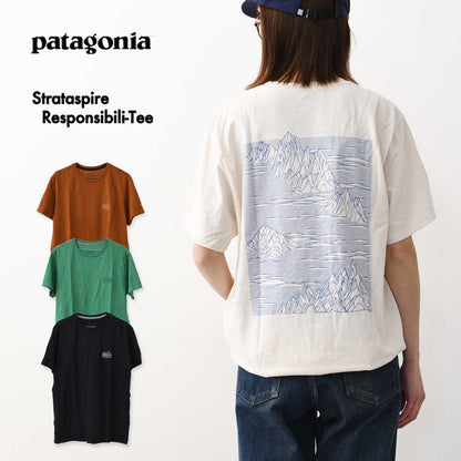 Patagonia [パタゴニア正規代理店] Strataspire Responsibili-Tee [37792] ストラタスパイア・レスポンシビリティー・MEN'S [2025SS]