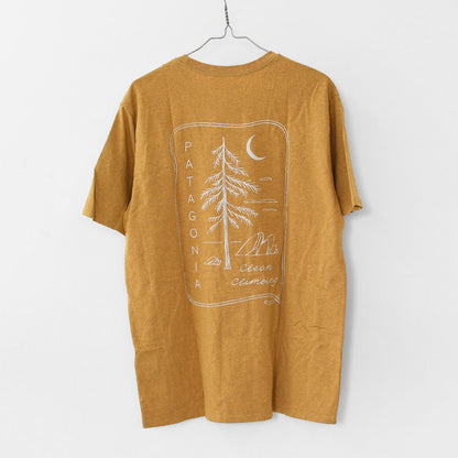 Patagonia [パタゴニア正規代理店] M's Clean Climb Roots Responsibili-Tee [37795] メンズ・クリーンクライム・ルーツ・レスポンシビリティー・MEN'S [2025SS]