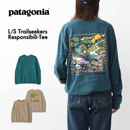 Patagonia [パタゴニア正規代理店] L/S Trailseekers Responsibili-Tee [37798] ロングスリーブ・トレイルシーカーズ・レスポンシビリティー [2025SS]
