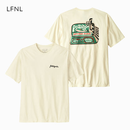 Patagonia [パタゴニア正規代理店] M's Aquatic Action Organic T-Shirt [37801] メンズ・アクアティック・アクション・オーガニック・Tシャツ [2025SS]