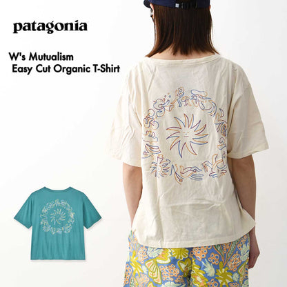 Patagonia [パタゴニア正規代理店] W's Mutualism Easy Cut Organic T-Shirt [37802] ウィメンズ・ミューチュアリズム・イージーカット・オーガニック・Tシャツ [2025SS]