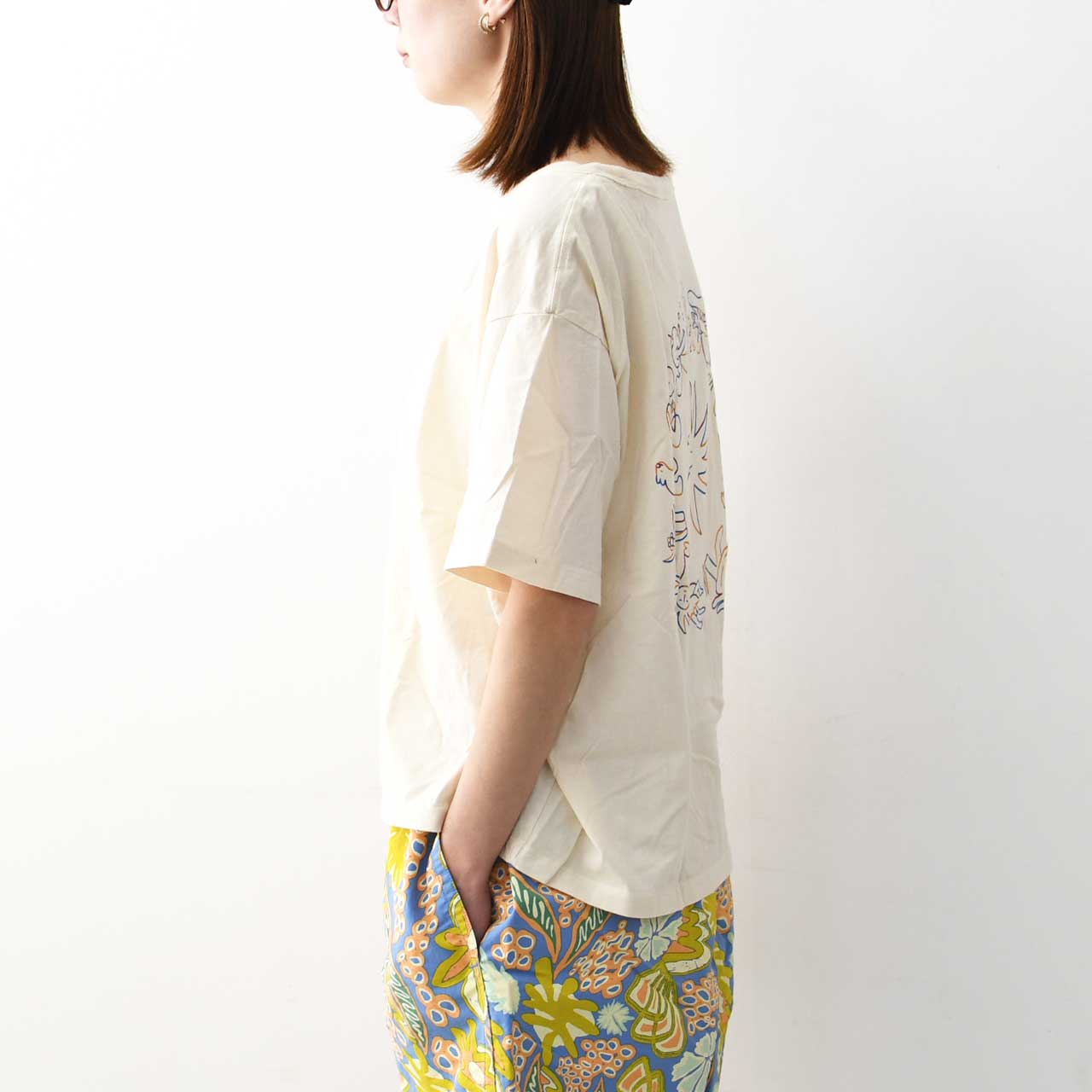 Patagonia [パタゴニア正規代理店] W's Mutualism Easy Cut Organic T-Shirt [37802] ウィメンズ・ミューチュアリズム・イージーカット・オーガニック・Tシャツ [2025SS]