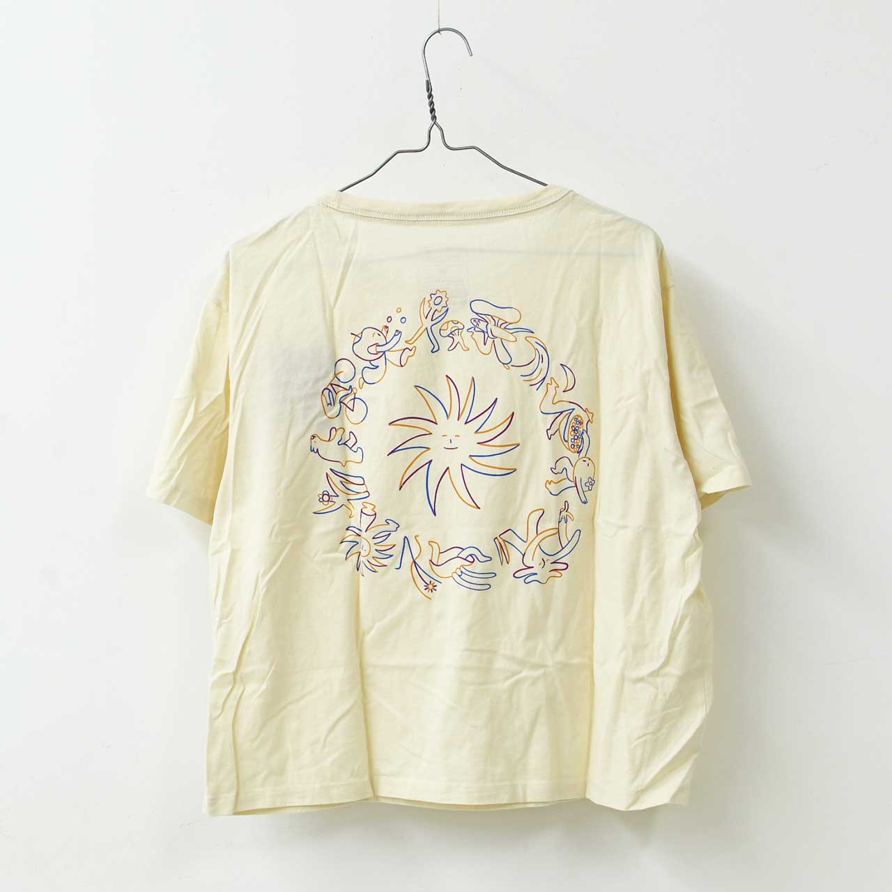 Patagonia [パタゴニア正規代理店] W's Mutualism Easy Cut Organic T-Shirt [37802] ウィメンズ・ミューチュアリズム・イージーカット・オーガニック・Tシャツ [2025SS]