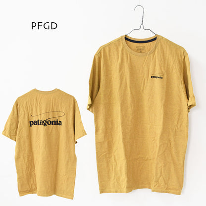 Patagonia [パタゴニア正規代理店] M's Casting Logo Responsibili-Tee [37811] メンズ・キャスティング・ロゴ・レスポンシビリティー・MEN'S [2025SS]