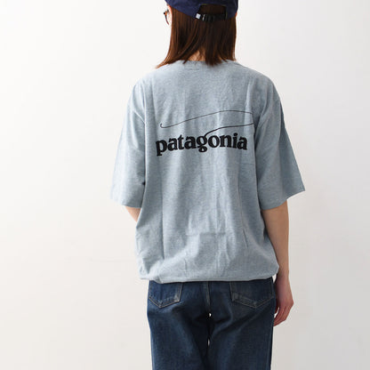 Patagonia [パタゴニア正規代理店] M's Casting Logo Responsibili-Tee [37811] メンズ・キャスティング・ロゴ・レスポンシビリティー・MEN'S [2025SS]