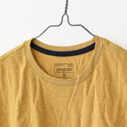 Patagonia [パタゴニア正規代理店] M's Casting Logo Responsibili-Tee [37811] メンズ・キャスティング・ロゴ・レスポンシビリティー・MEN'S [2025SS]