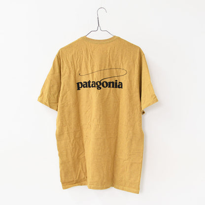 Patagonia [パタゴニア正規代理店] M's Casting Logo Responsibili-Tee [37811] メンズ・キャスティング・ロゴ・レスポンシビリティー・MEN'S [2025SS]