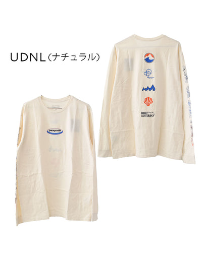 Patagonia [パタゴニア正規代理店] M's L/S Long Way Round Organic T-Shirt [37821] メンズ・ロングスリーブ・ロング・ウェイ・ラウンド・オーガニック・Tシャツ・MEN'S  [2025AW]