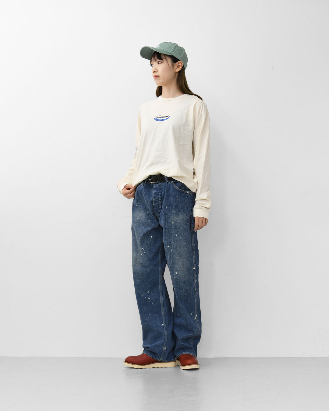 Patagonia [パタゴニア正規代理店] M's L/S Long Way Round Organic T-Shirt [37821] メンズ・ロングスリーブ・ロング・ウェイ・ラウンド・オーガニック・Tシャツ・MEN'S  [2025AW]