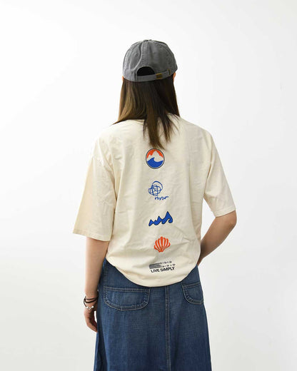 Patagonia [パタゴニア正規代理店] M's Long Way Round Organic T-Shirt [37826] メンズ・ロング・ウェイ・ラウンド・オーガニック・半袖・Tシャツ・MEN'S  [2025AW]