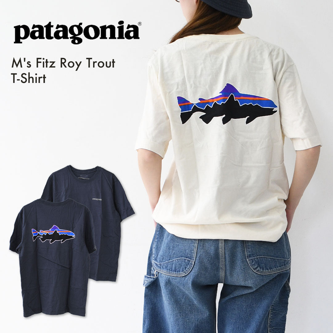 Patagonia [パタゴニア正規代理店] M's Fitz Roy Trout T-Shirt [37846] メンズ・フィッツロイ・トラウト・Tシャツ・MEN'S [2026SS]