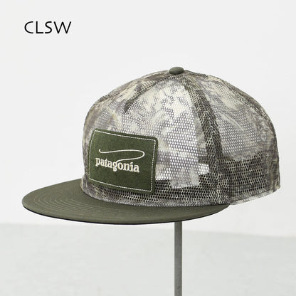 Patagonia [パタゴニア正規代理店] Breezefarer Cap -CLSW- [37993] ブリーズフェアラー・キャップ・Casting Logo: Splashing Seas Wing Grey・MEN'S / LADY'S [2025AW]