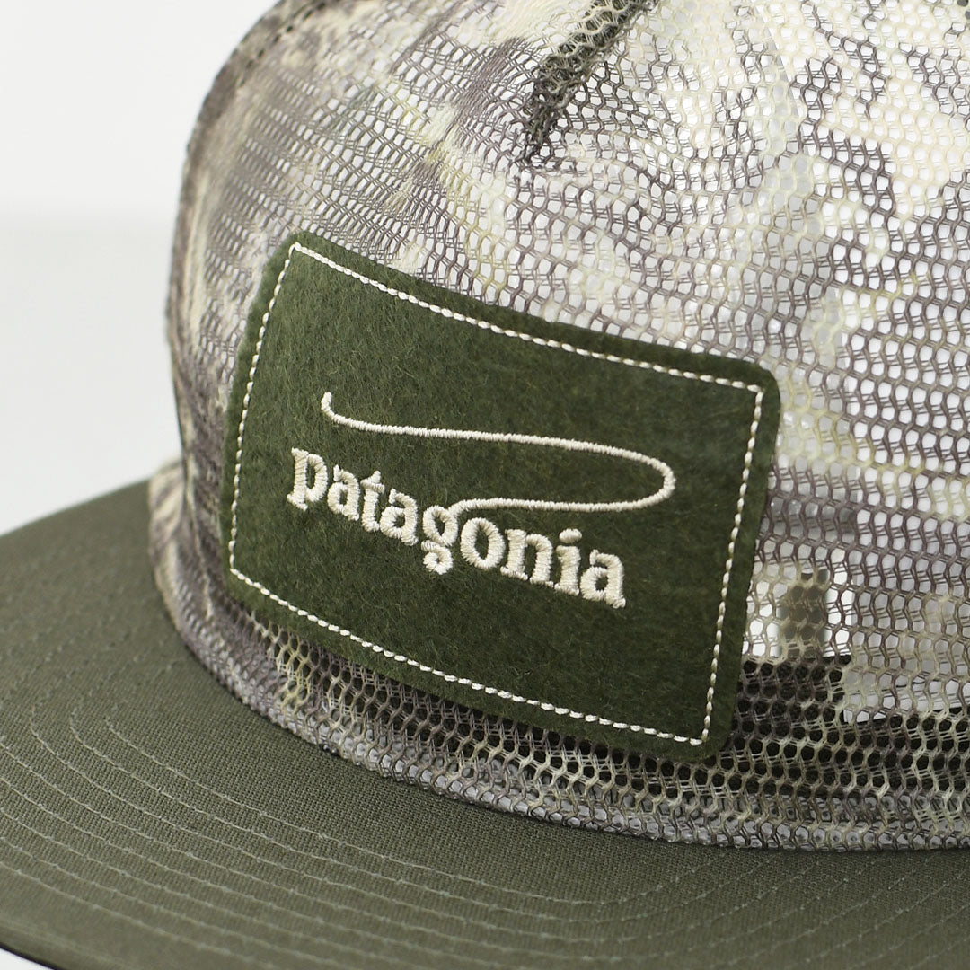 Patagonia [パタゴニア正規代理店] Breezefarer Cap -CLSW- [37993] ブリーズフェアラー・キャップ・Casting Logo: Splashing Seas Wing Grey・MEN'S / LADY'S [2025AW]