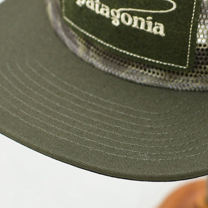 Patagonia [パタゴニア正規代理店] Breezefarer Cap -CLSW- [37993] ブリーズフェアラー・キャップ・Casting Logo: Splashing Seas Wing Grey・MEN'S / LADY'S [2025AW]