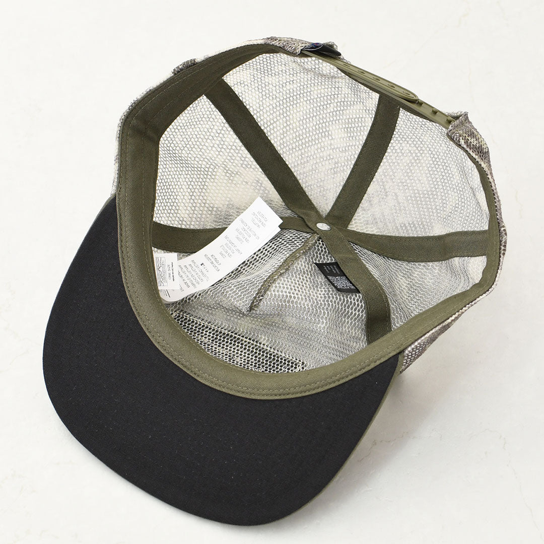 Patagonia [パタゴニア正規代理店] Breezefarer Cap -CLSW- [37993] ブリーズフェアラー・キャップ・Casting Logo: Splashing Seas Wing Grey・MEN'S / LADY'S [2025AW]