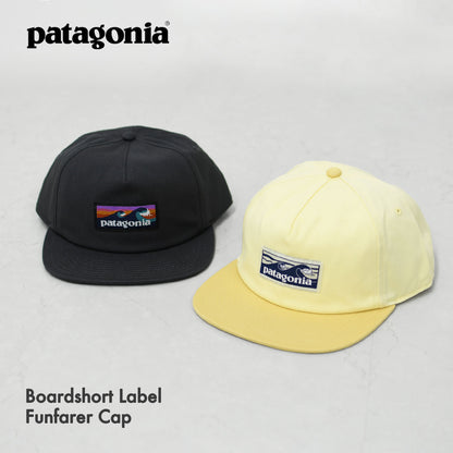 Patagonia [パタゴニア正規代理店] Boardshort Label Funfarer Cap [38278] ボードショーツ・ラベル・ファンフェアラー・キャップ [2025SS]