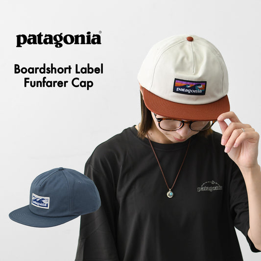 Patagonia [パタゴニア正規代理店] Boardshort Label Funfarer Cap [38278] ボードショーツ・ラベル・ファンフェアラー・キャップ [2026AW]