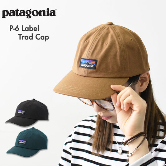 Patagonia [パタゴニア正規代理店] P-6 Label Trad Cap [38296] P-6 ラベル・トラッド・キャップ・MEN'S / LADY'S [2025AW]