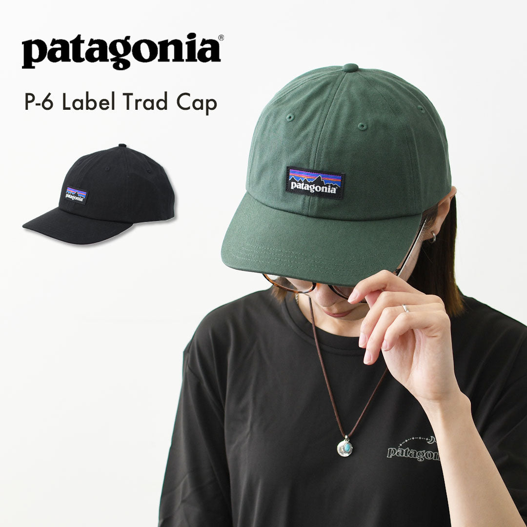 Patagonia [パタゴニア正規代理店] P-6 Label Trad Cap [38296] P-6 ラベル・トラッド・キャップ・MEN'S / LADY'S [2026AW]