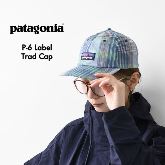 Patagonia [パタゴニア正規代理店] P-6 Label Trad Cap [38296] P-6 ラベル・トラッド・キャップ・MEN'S / LADY'S [2026SS]