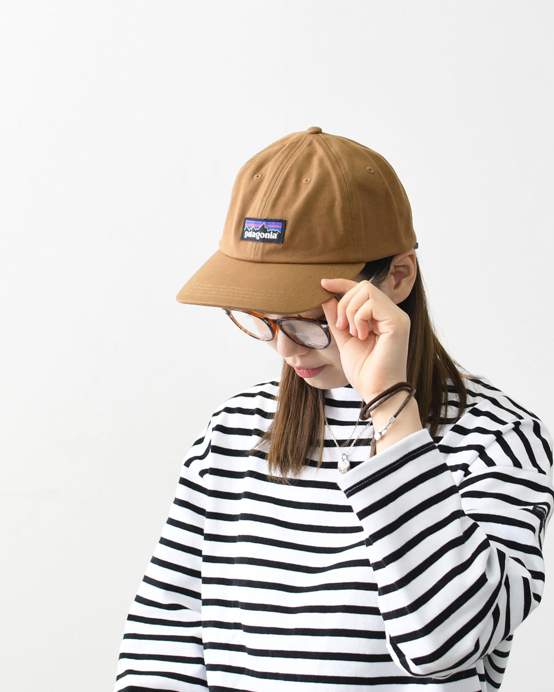 Patagonia [パタゴニア正規代理店] P-6 Label Trad Cap [38296] P-6 ラベル・トラッド・キャップ・MEN'S / LADY'S [2025AW]