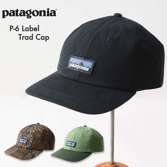 Patagonia [パタゴニア正規代理店] P-6 Label Trad Cap [38296] P-6 ラベル・トラッド・キャップ [2024AW]