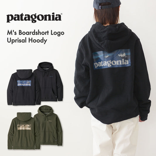 Patagonia  [パタゴニア正規代理店] M's Boardshort Logo Uprisal Hoody [39665] メンズ ボードショーツ・ロゴ・アップライザル・フーディ・MEN'S [2025AW]