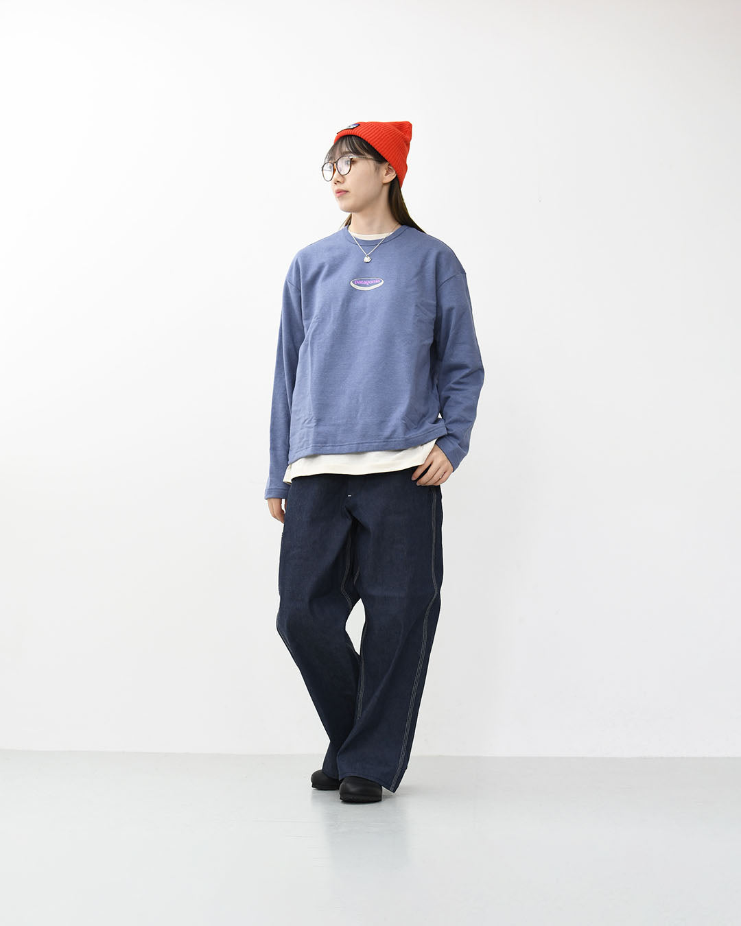 Patagonia [パタゴニア正規代理店] W's LW Long Way Round Wildrise Crew [39722] ウィメンズ・ライトウェイト・ロング・ウェイ・ラウンド・ワイルドライズ・クルー・長袖Tシャツ・LADY'S  [2025AW]