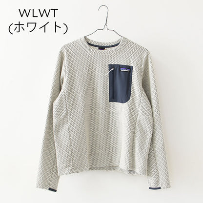 Patagonia [パタゴニア正規代理店] W's R1 Air Crew [40241] ウィメンズ・R1 エア・クルー・テクニカルフリース・軽量・LADY'S  [2025AW]