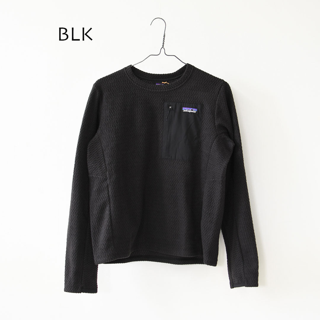 Patagonia [パタゴニア正規代理店] W's R1 Air Crew [40241] ウィメンズ・R1 エア・クルー・テクニカルフリース・軽量・LADY'S  [2026AW]