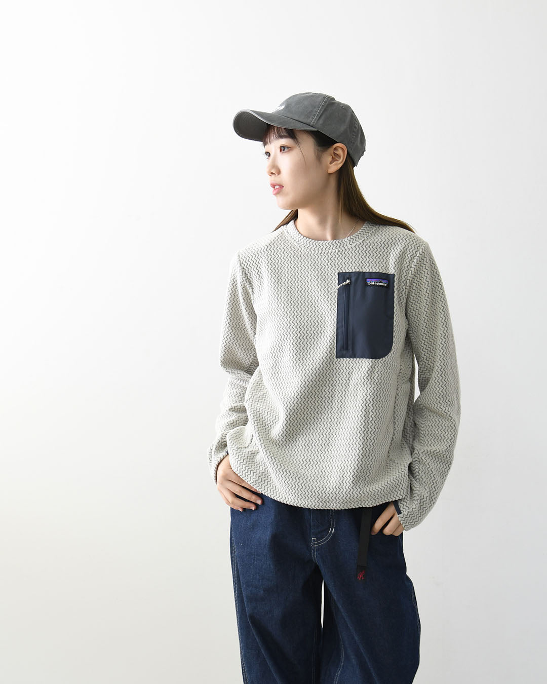 Patagonia [パタゴニア正規代理店] W's R1 Air Crew [40241] ウィメンズ・R1 エア・クルー・テクニカルフリース・軽量・LADY'S  [2025AW]