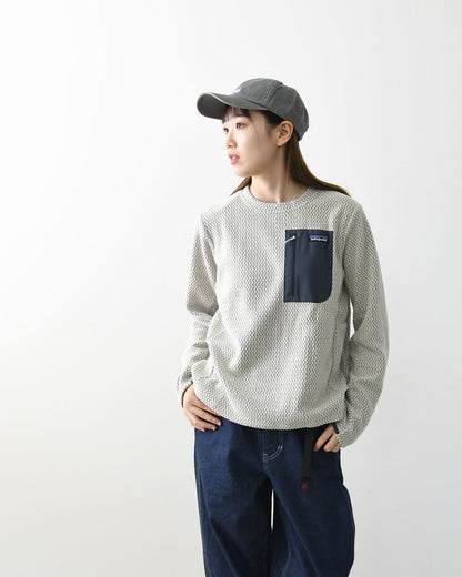 Patagonia [パタゴニア正規代理店] W's R1 Air Crew [40241] ウィメンズ・R1 エア・クルー・テクニカルフリース・軽量・LADY'S  [2025AW]