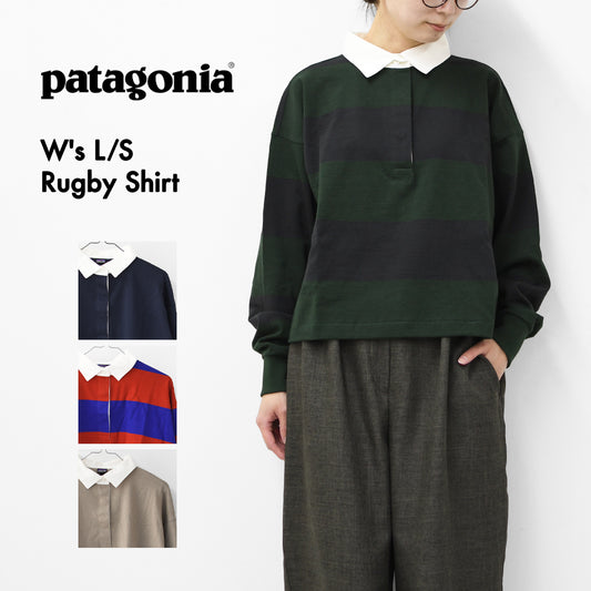 Patagonia [パタゴニア正規代理店] W's L/S Rugby Shirt [42395] ウィメンズ・ロングスリーブ・ラグビー・シャツ・LADY'S  [2025AW]
