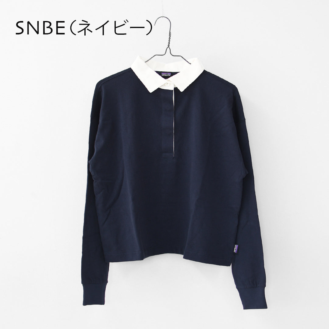 Patagonia [パタゴニア正規代理店] W's L/S Rugby Shirt [42395] ウィメンズ・ロングスリーブ・ラグビー・シャツ・LADY'S  [2025AW]