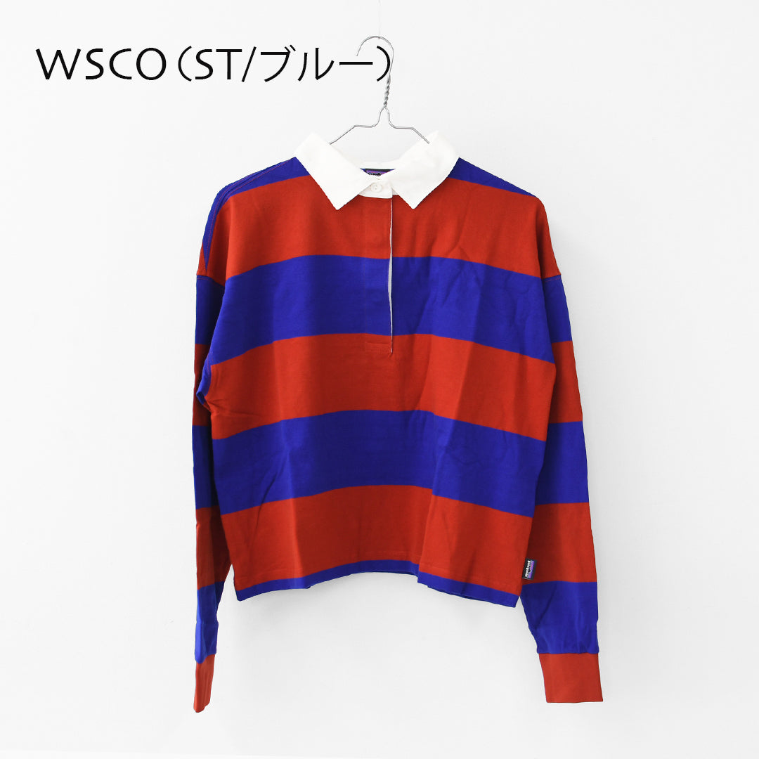 Patagonia [パタゴニア正規代理店] W's L/S Rugby Shirt [42395] ウィメンズ・ロングスリーブ・ラグビー・シャツ・LADY'S  [2025AW]