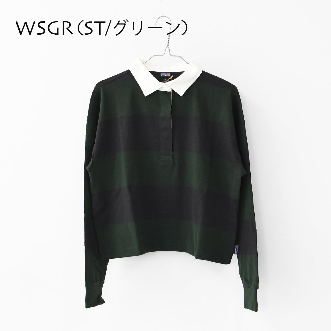 Patagonia [パタゴニア正規代理店] W's L/S Rugby Shirt [42395] ウィメンズ・ロングスリーブ・ラグビー・シャツ・LADY'S  [2025AW]