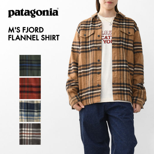 Patagonia [パタゴニア正規代理店] M's Fjord Flannel Shirt [42401] メンズ・フィヨルド・フランネル・シャツ・MEN'S  [2025AW]