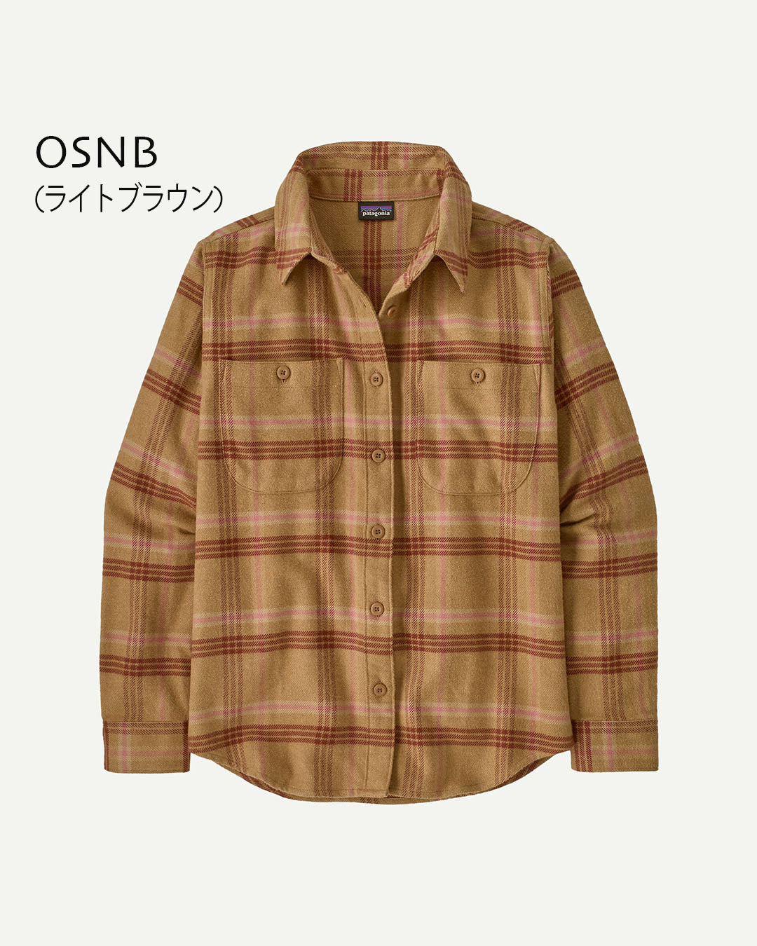 Patagonia [パタゴニア正規代理店] W's Fjord Flannel Shirt [42406] ウィメンズ・フィヨルド・フランネル・シャツ・LADY'S  [2025AW]